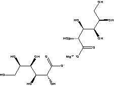 Het Magnesium D-Gluconate van CAS 3632-91-5 C12H22MgO14 Hydraat